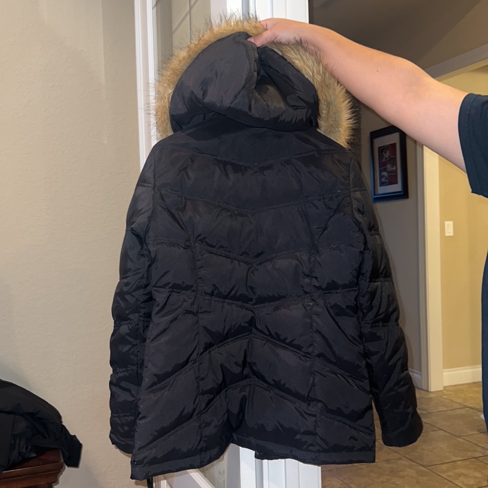 Black Puff Jacket - image 2